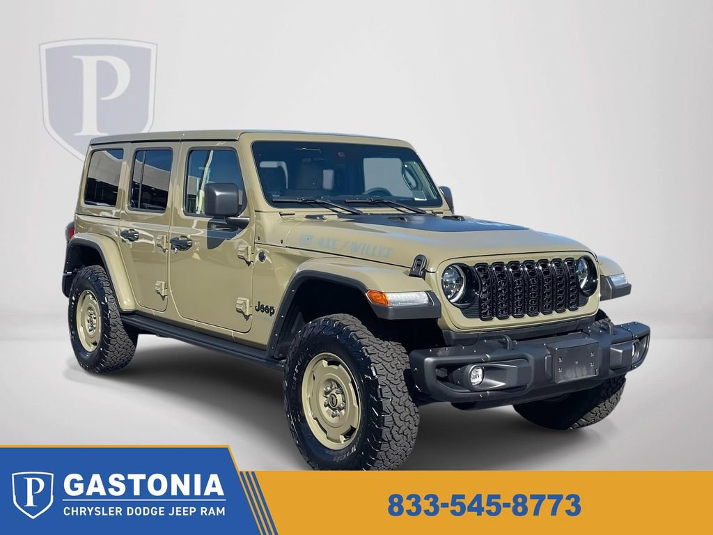 New 2025 Jeep Wrangler Unlimited Sport S 4xe