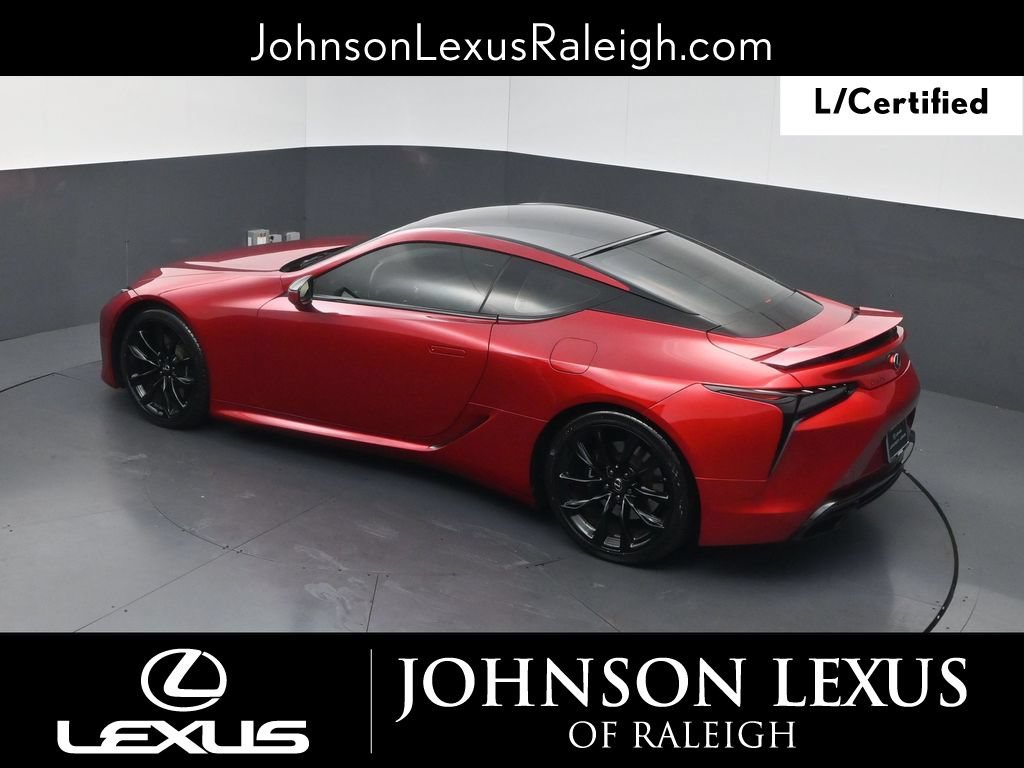 Certified 2022 Lexus LC 500 Coupe w/ Dynamic Handling Package RWD image 24