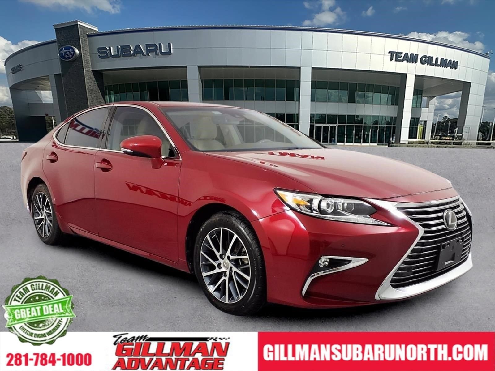 Used 2017 Lexus ES 350 w/ Luxury Package FWD image 1