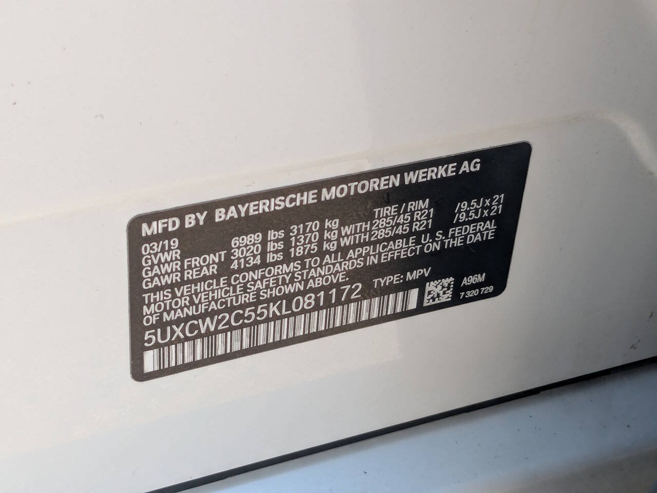 Used 2019 BMW X7 xDrive40i w/ Parking Assistance Package AWD/4WD image 38