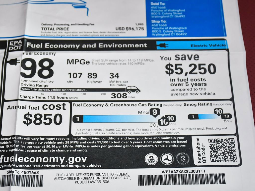 Used 2025 Porsche Macan 4 Electric AWD/4WD image 64