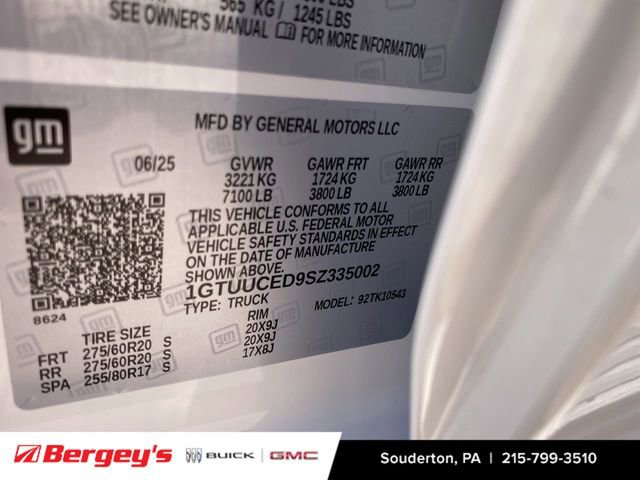 Certified 2025 GMC Sierra 1500 Elevation w/ Elevation Premium Package AWD/4WD image 38