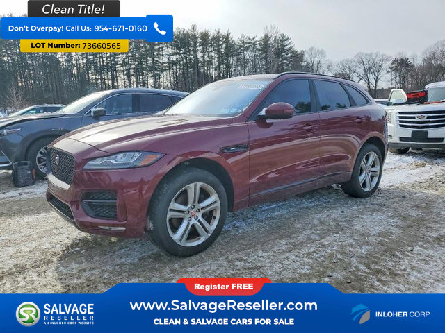 Used 2017 Jaguar F-PACE R-Sport AWD/4WD image 1