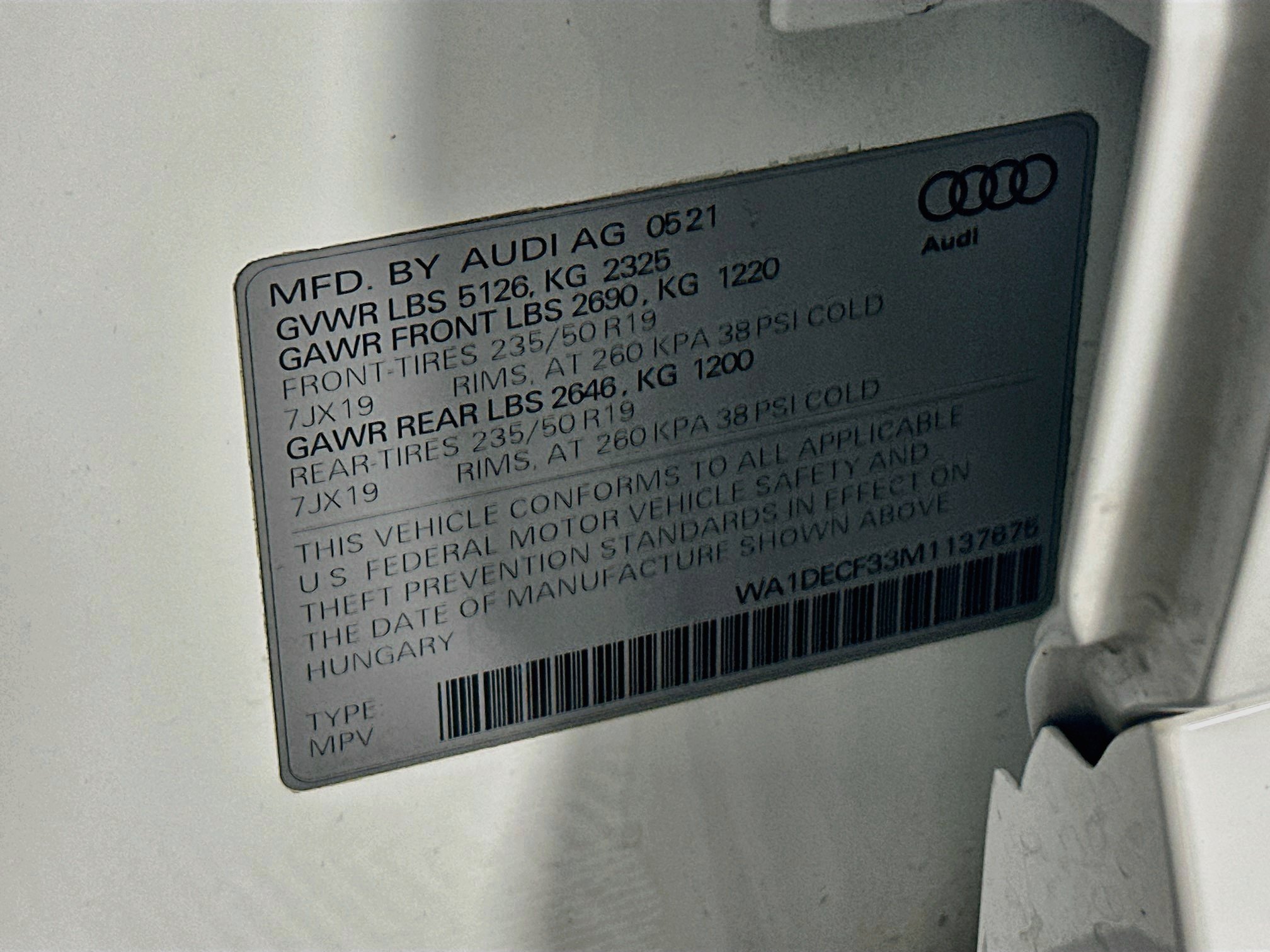 Used 2021 Audi Q3 2.0T Premium w/ Convenience Package AWD/4WD image 12