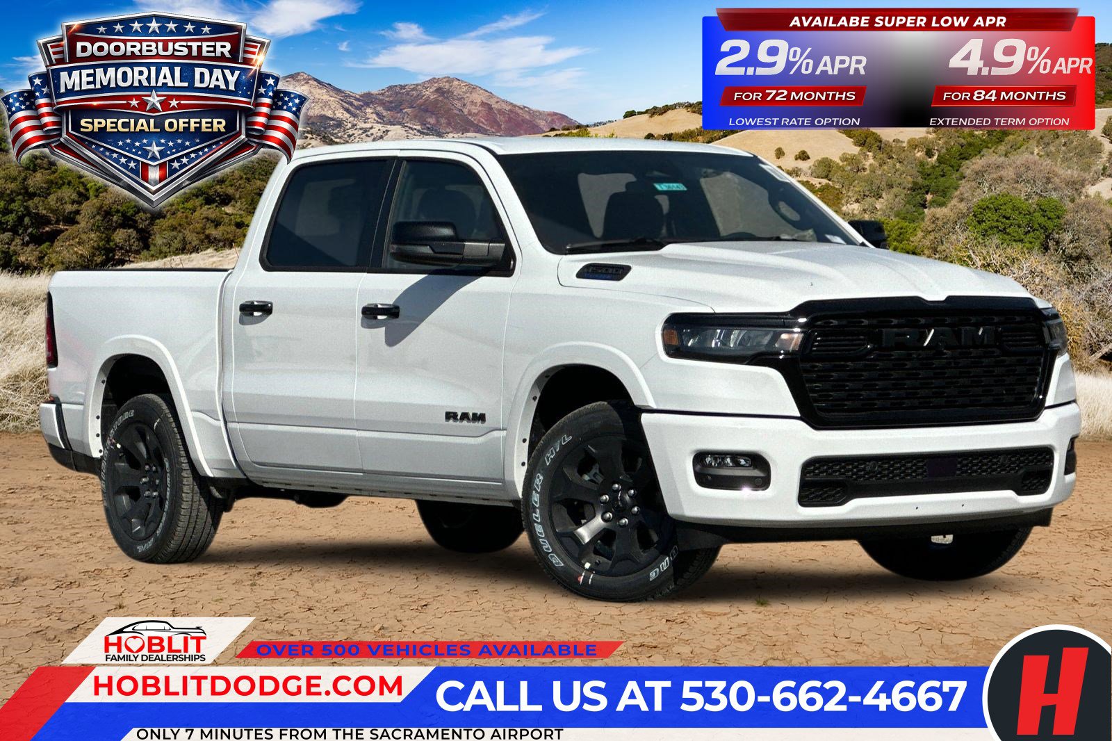 New 2026 RAM 1500 4x4 Crew Cab