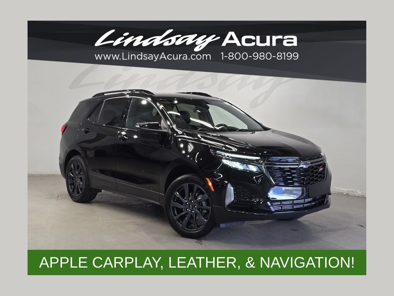 Used 2023 Chevrolet Equinox RS w/ RS Leather Package