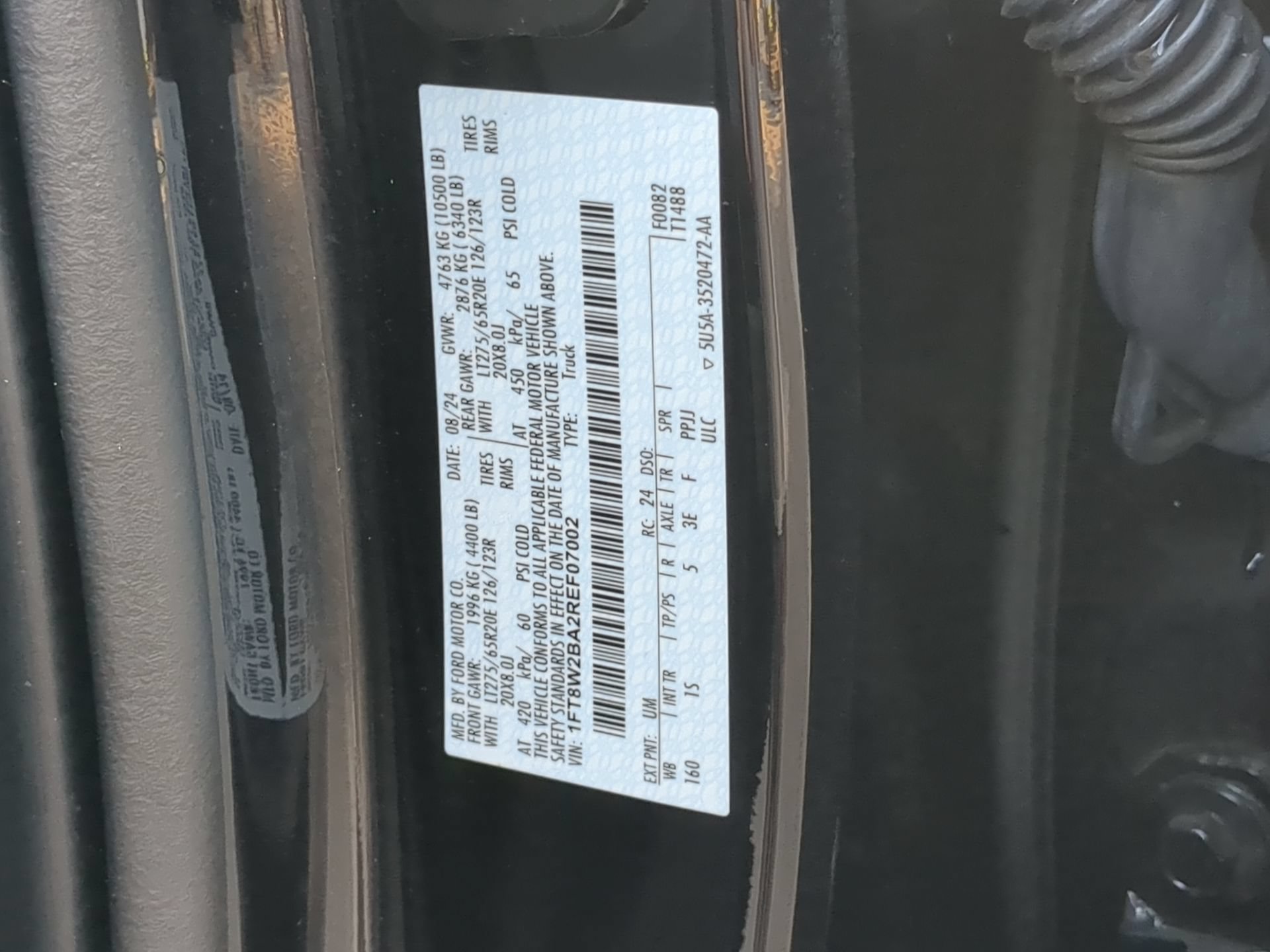 Certified 2024 Ford F250 XL w/ STX Appearance Package AWD/4WD image 71