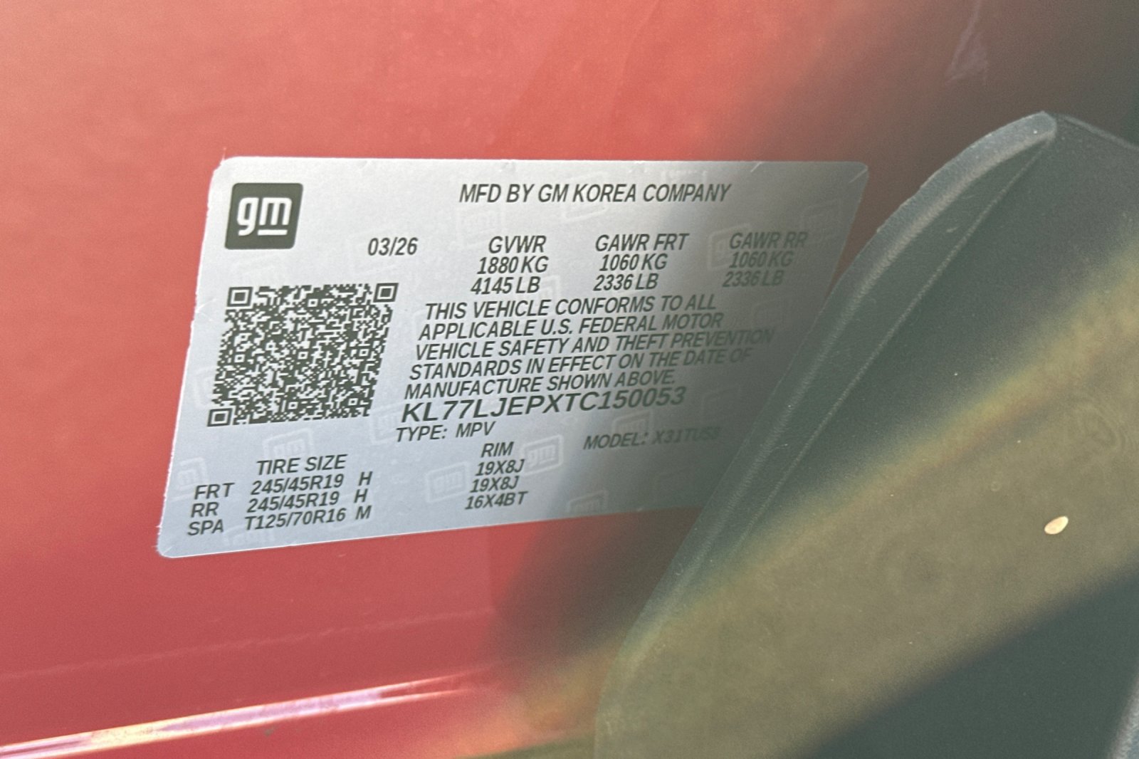 Used 2026 Chevrolet Trax RS w/ Driver Confidence Package FWD image 52