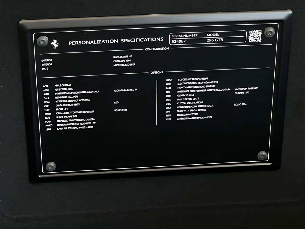 Used 2025 Ferrari 296 GTB RWD image 10