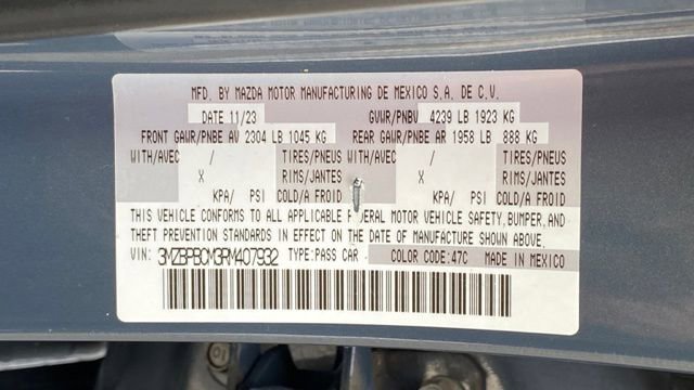 Used 2024 MAZDA MAZDA3 s image 36