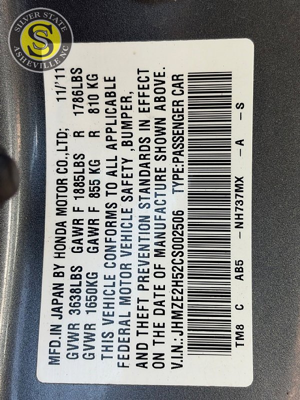 Used 2012 Honda Insight LX image 28