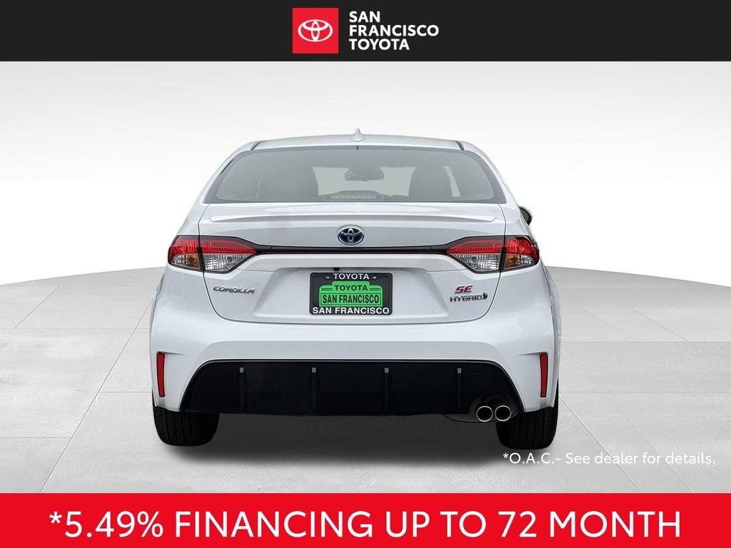 Certified 2024 Toyota Corolla SE w/ SE Package FWD image 4