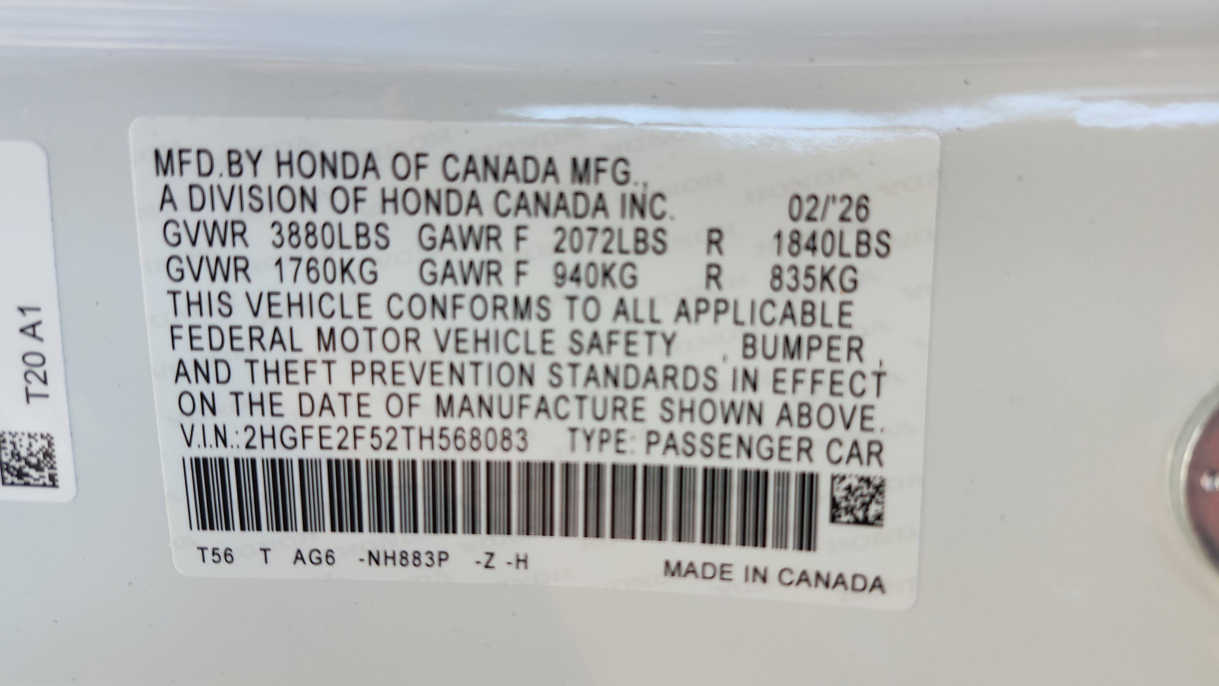 New 2026 Honda Civic Sport image 26