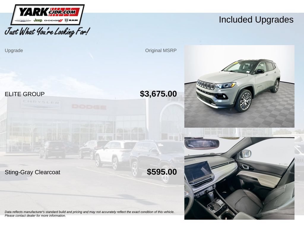 Used 2023 Jeep Compass Limited w/ Elite Group AWD/4WD image 5