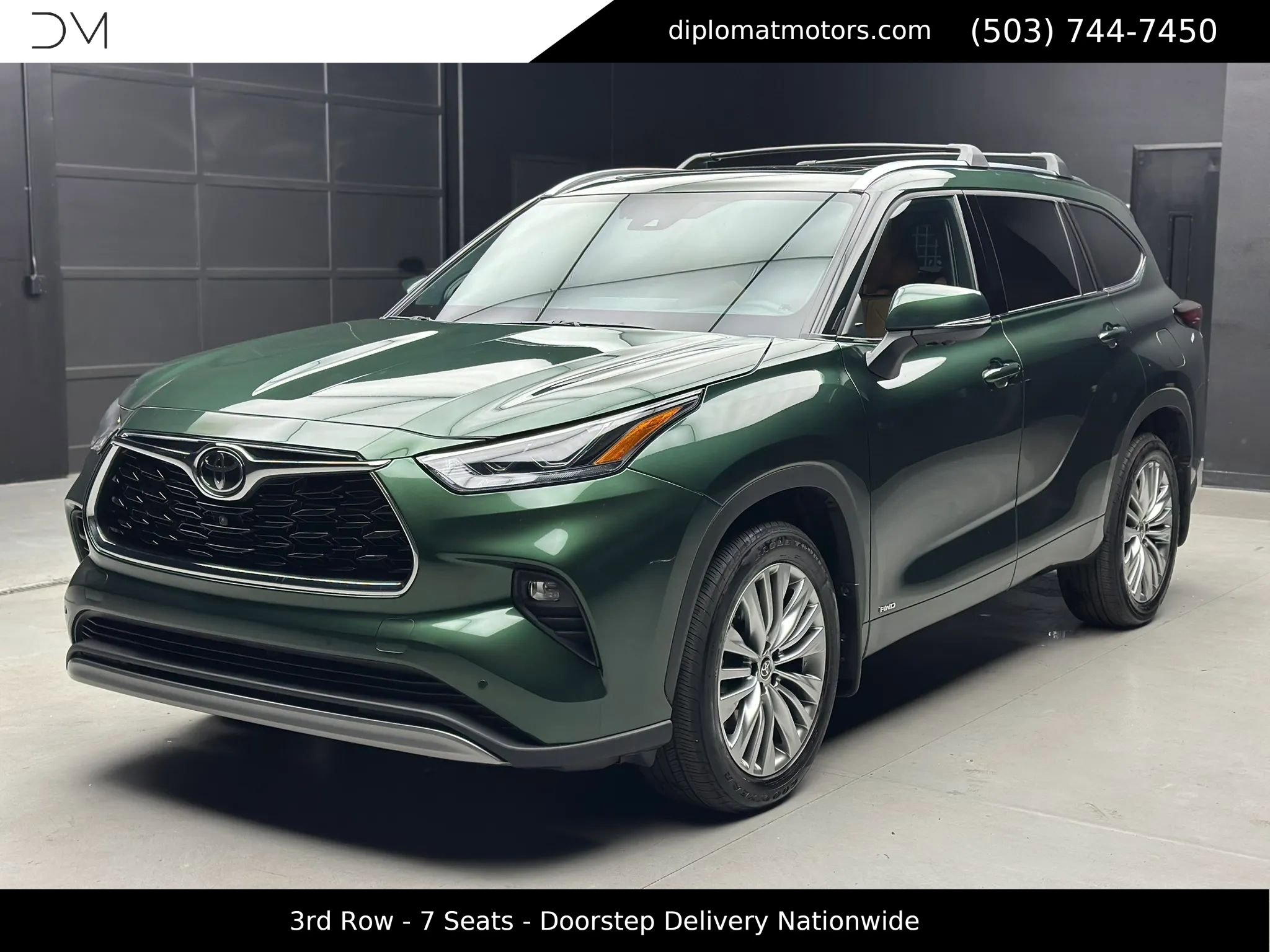 Used 2025 Toyota Highlander Platinum video 1