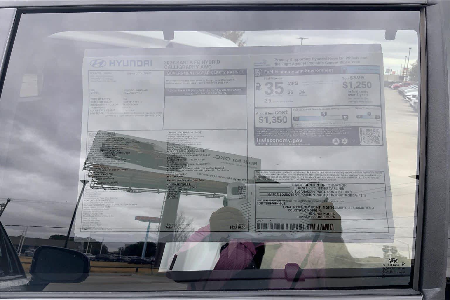 New 2027 Hyundai Santa Fe Calligraphy AWD/4WD image 18