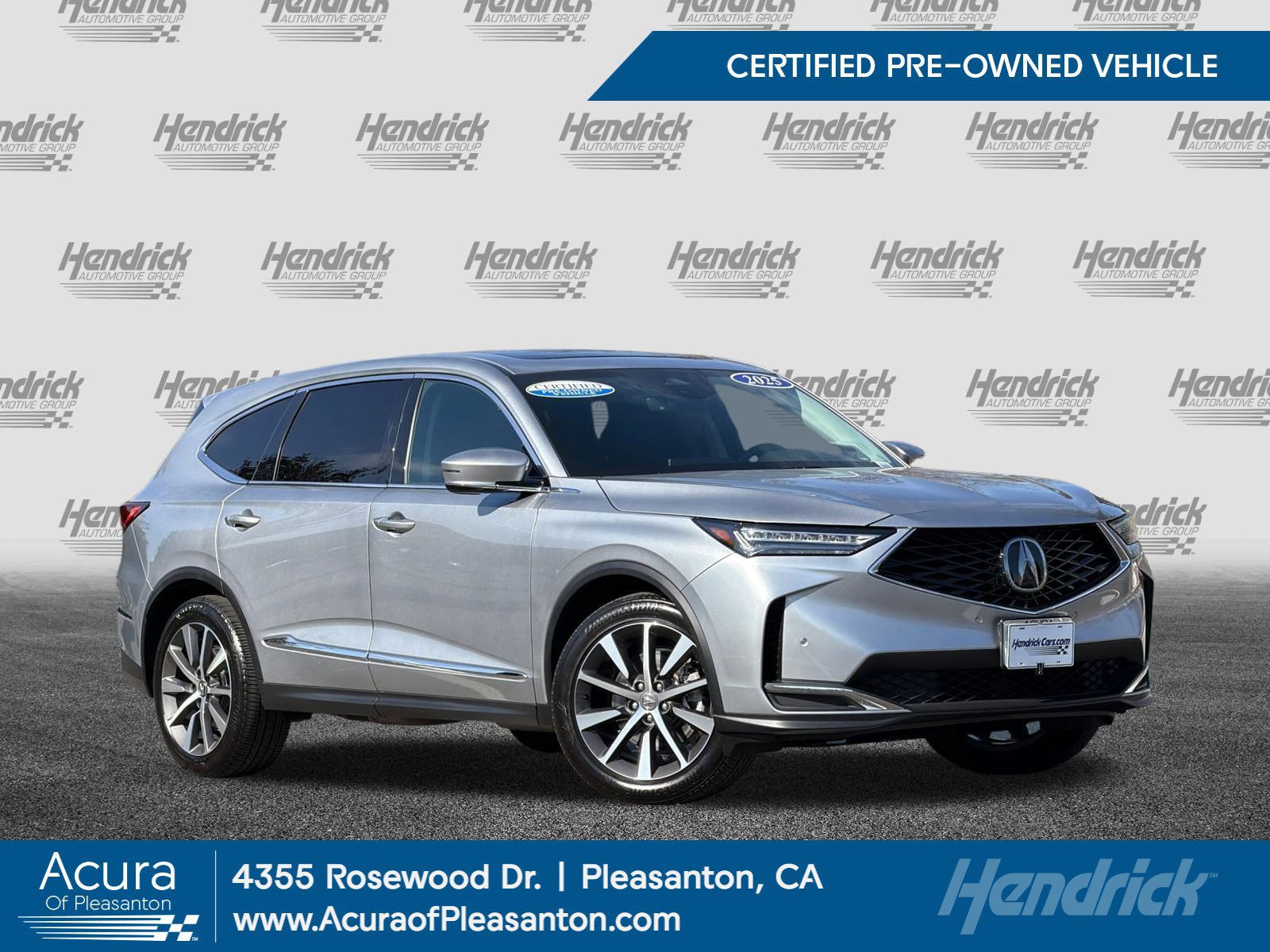 Certified 2025 Acura MDX SH-AWD w/ Technology Package