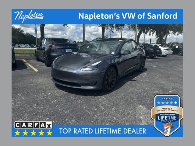 Used 2023 Tesla Model 3 Performance AWD/4WD image 1