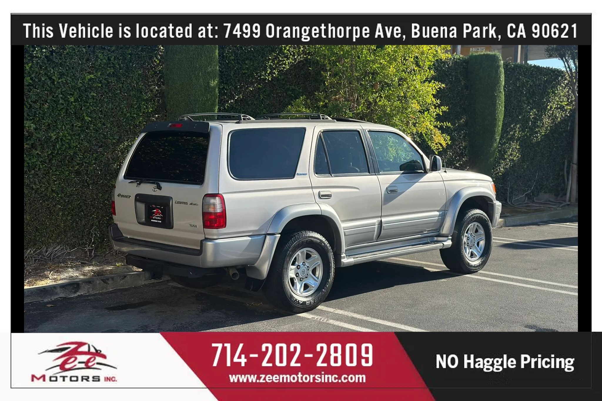 Used 1999 Toyota 4Runner Limited AWD/4WD image 7