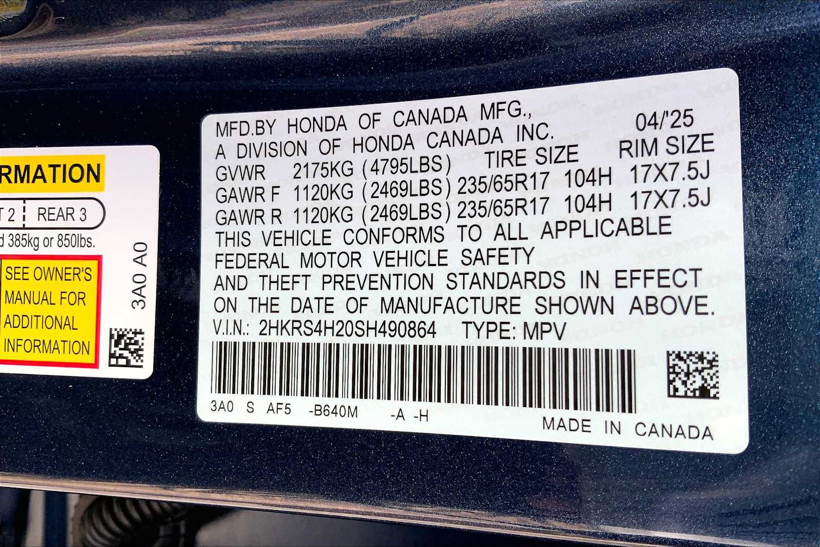 Used 2025 Honda CR-V LX image 31
