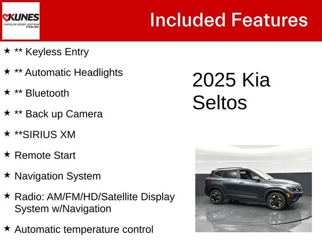Used 2025 Kia Seltos S FWD image 5