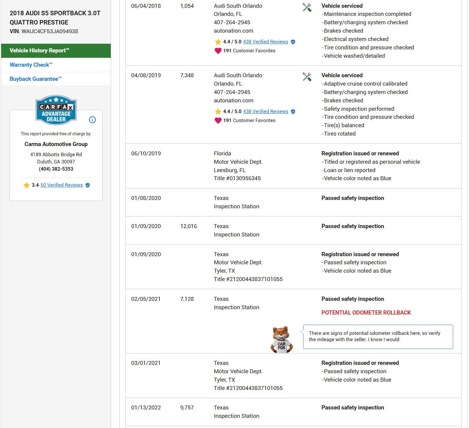 Used 2018 Audi S5 Prestige image 34