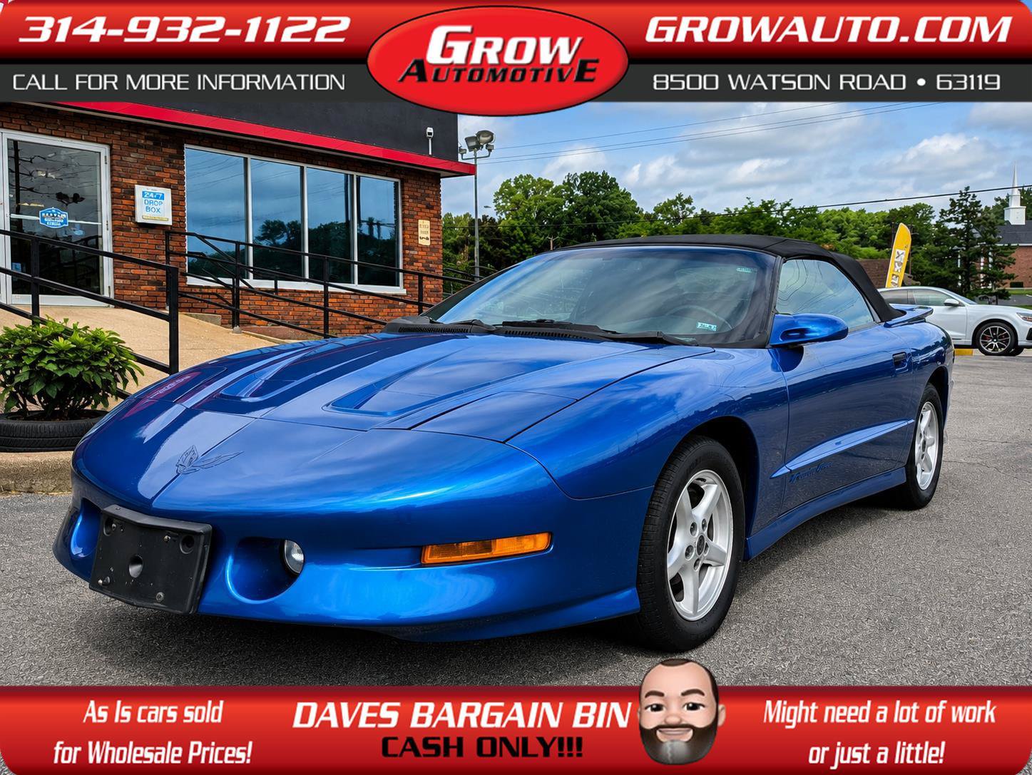 Used 1995 Pontiac Firebird Trans Am