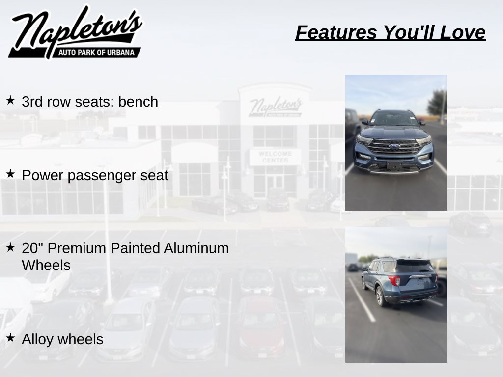 Used 2020 Ford Explorer XLT w/ Equipment Group 202A AWD/4WD image 10
