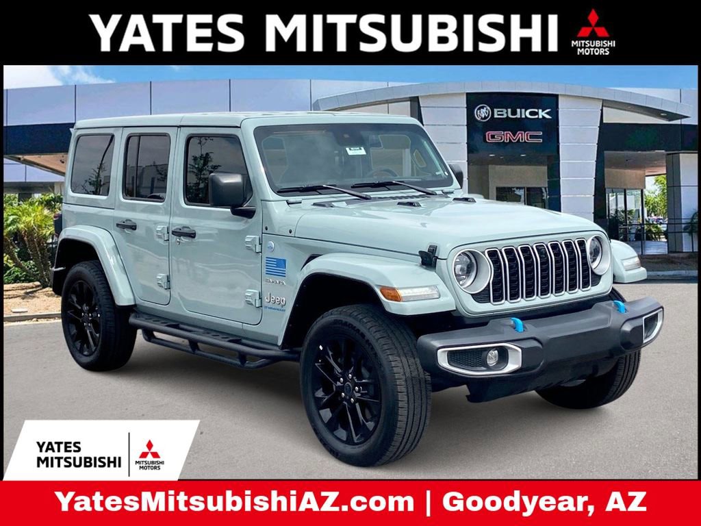 Used 2024 Jeep Wrangler Unlimited Sahara w/ Technology Group image 1