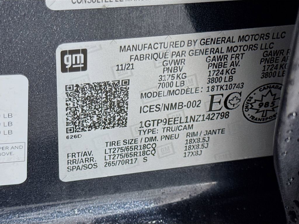 Used 2022 GMC Sierra 1500 AT4 w/ AT4 Preferred Package image 47