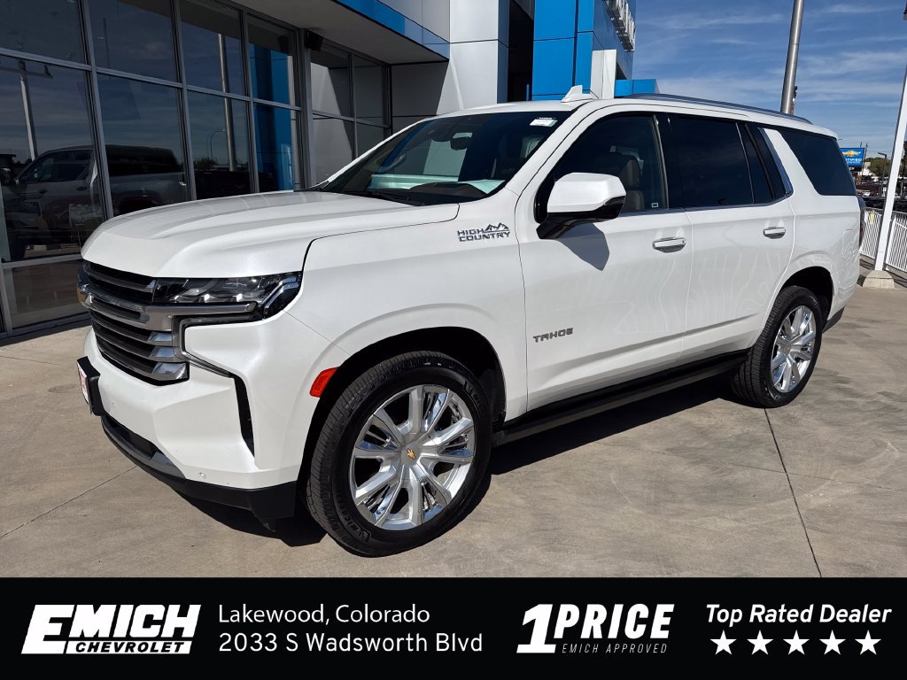 Used 2022 Chevrolet Tahoe High Country
