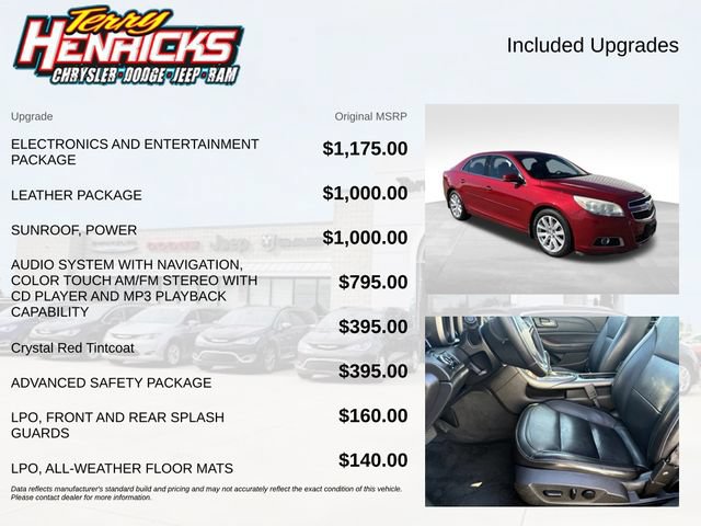 Used 2013 Chevrolet Malibu LT FWD image 8