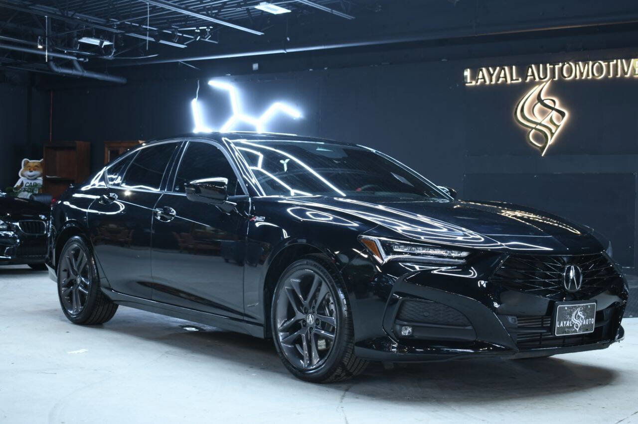 Used 2024 Acura TLX SH-AWD w/ A-SPEC Pkg image 2