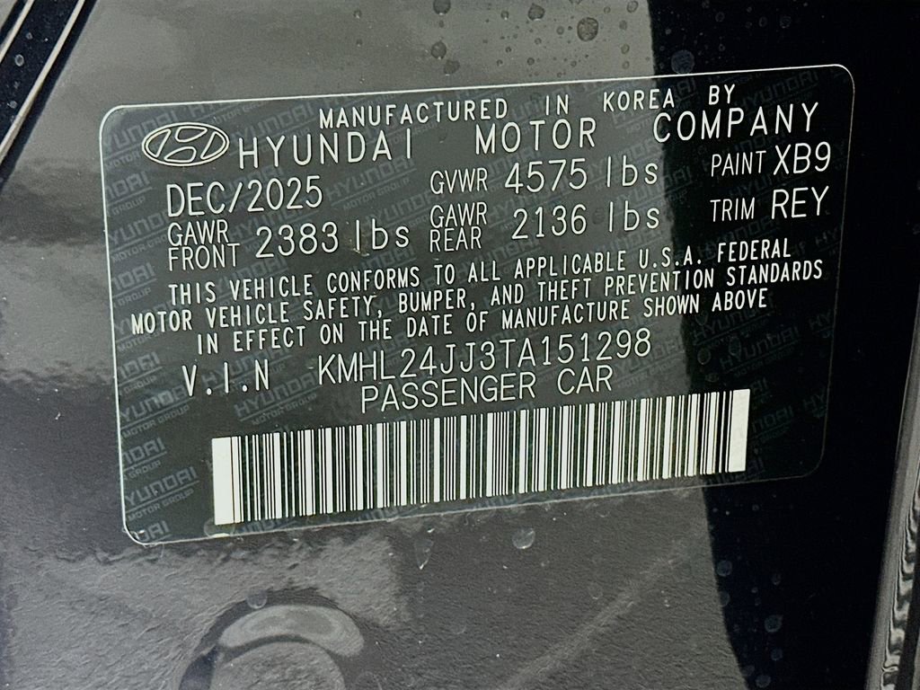 New 2026 Hyundai Sonata Blue image 23