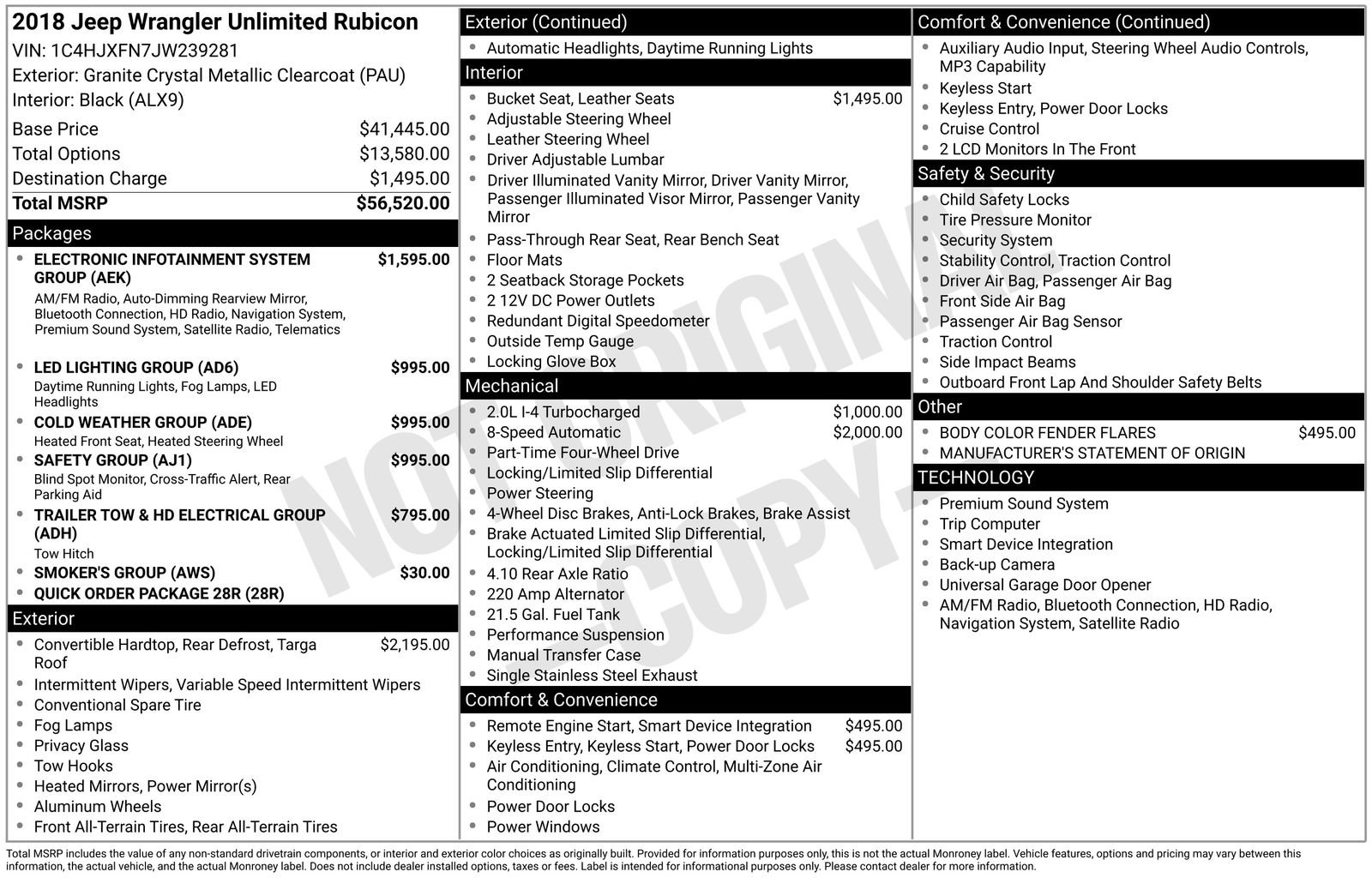 Used 2018 Jeep Wrangler Unlimited Rubicon image 6