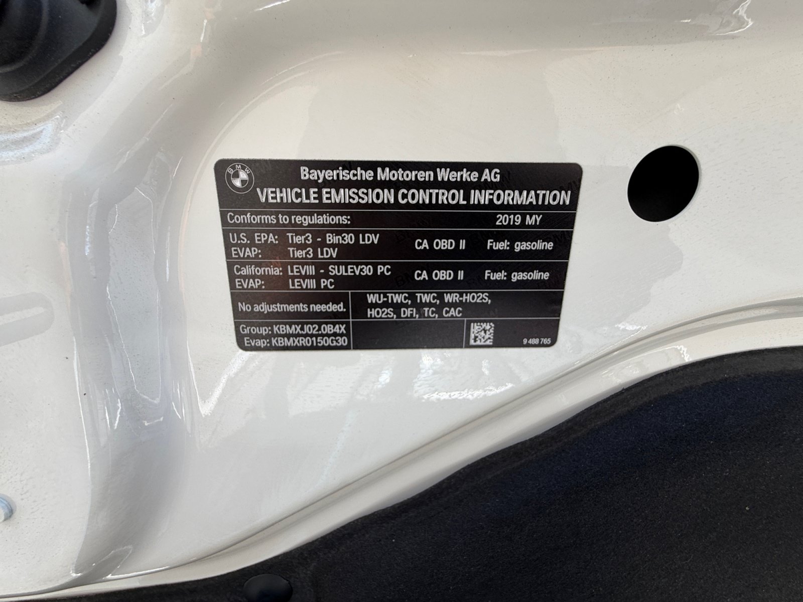 Used 2019 BMW 530i w/ Convenience Package RWD image 22