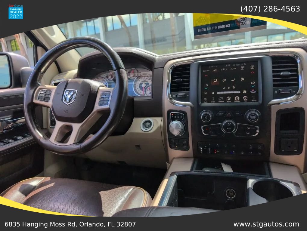 Used 2014 RAM 1500 Laramie Longhorn w/ Convenience Group AWD/4WD image 21