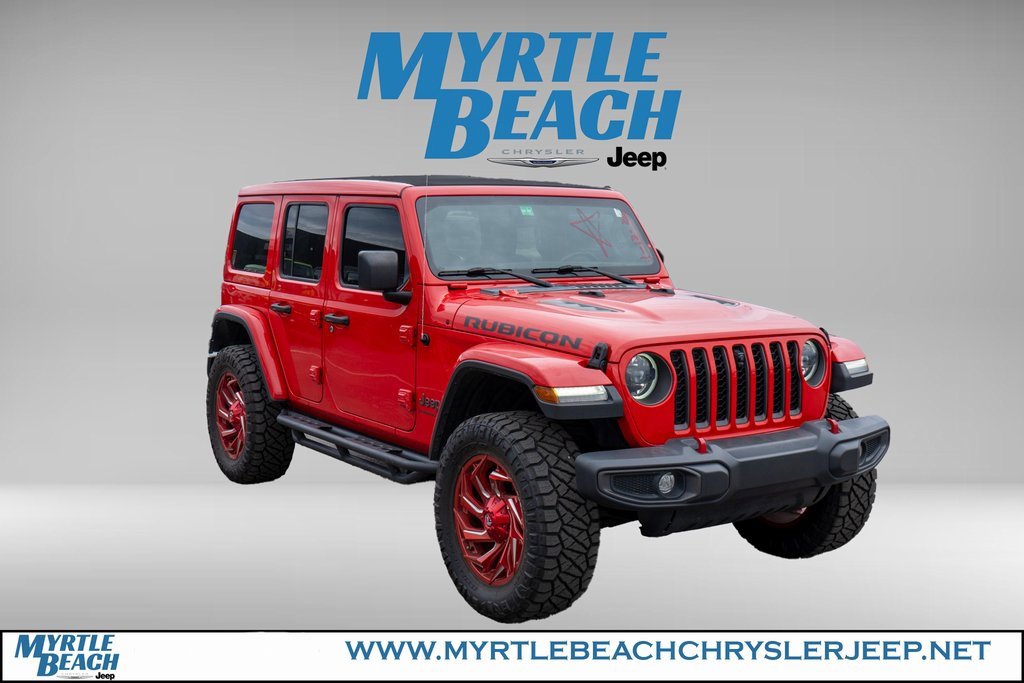 Used 2023 Jeep Wrangler Unlimited Rubicon w/ LED Lighting Group image 8
