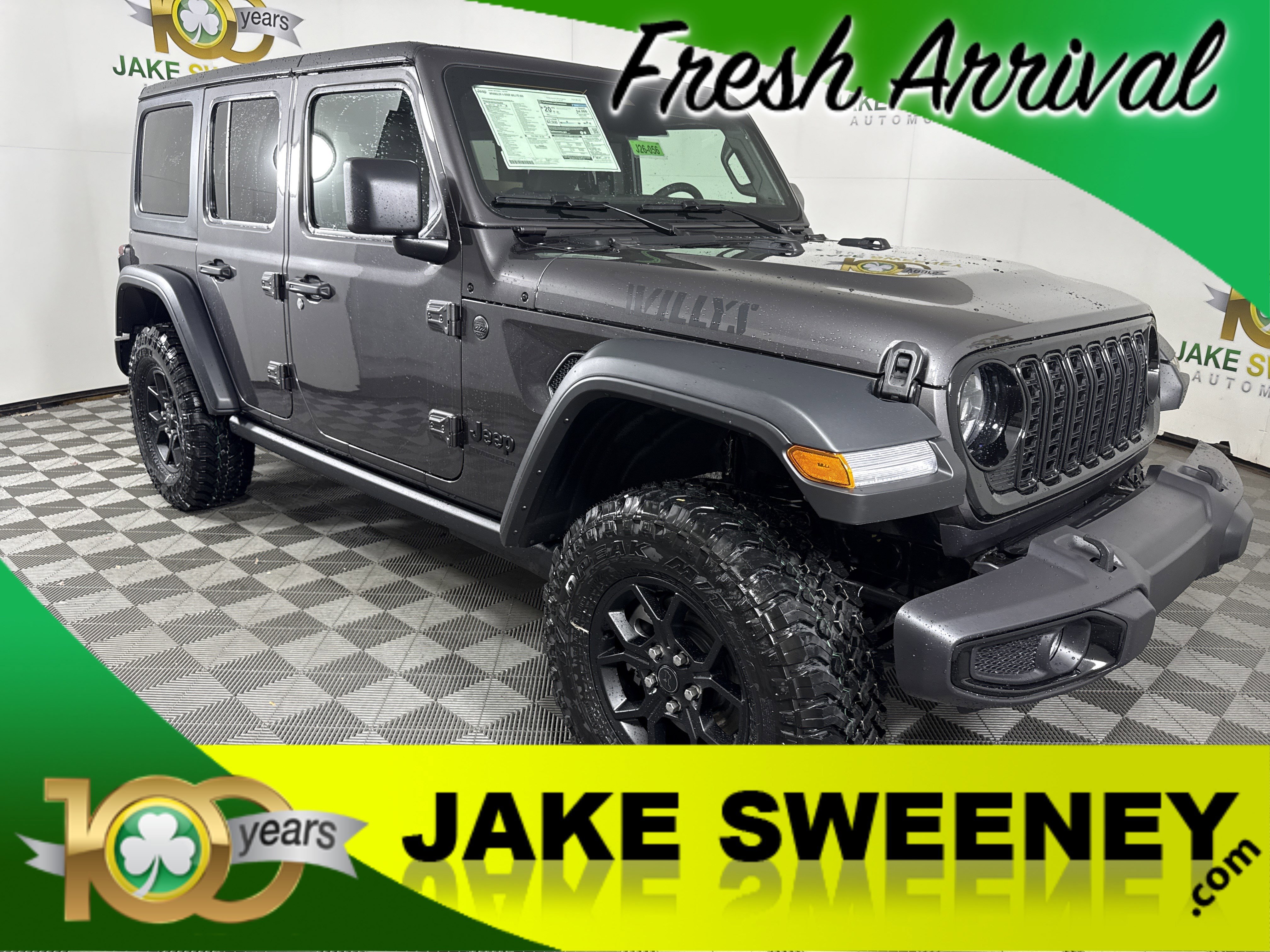 New 2026 Jeep Wrangler Willys