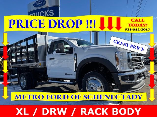 New 2024 Ford F550 4x4 Regular Cab Super Duty w/ XL Chrome Package