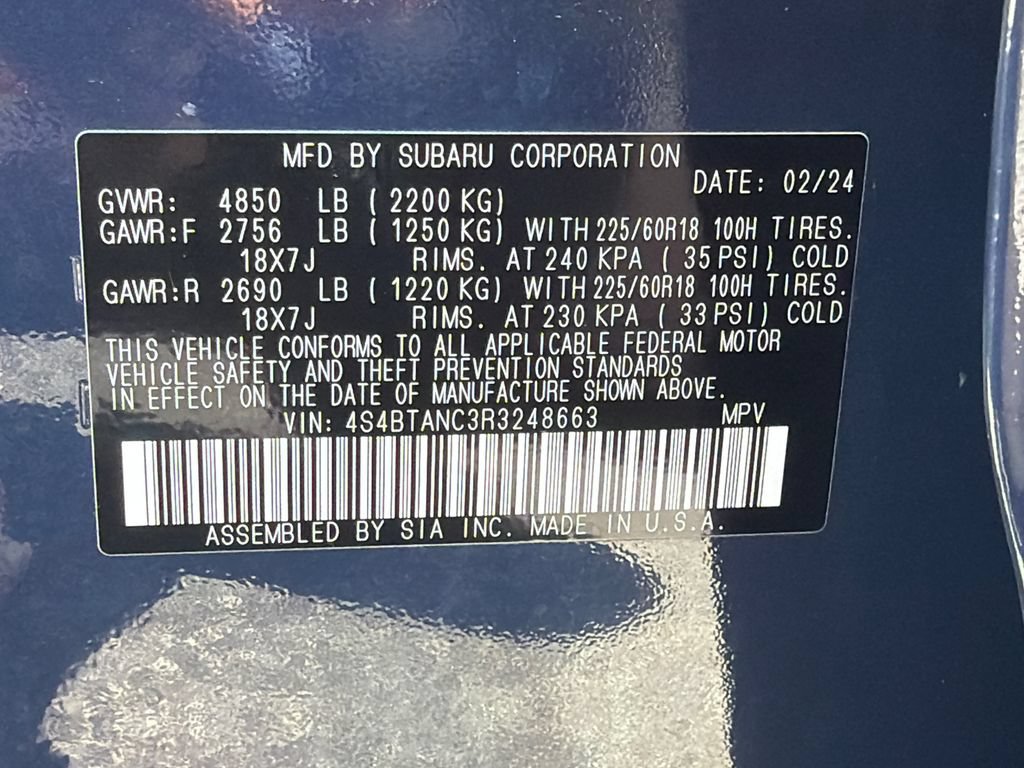 Certified 2024 Subaru Outback Limited AWD/4WD image 31