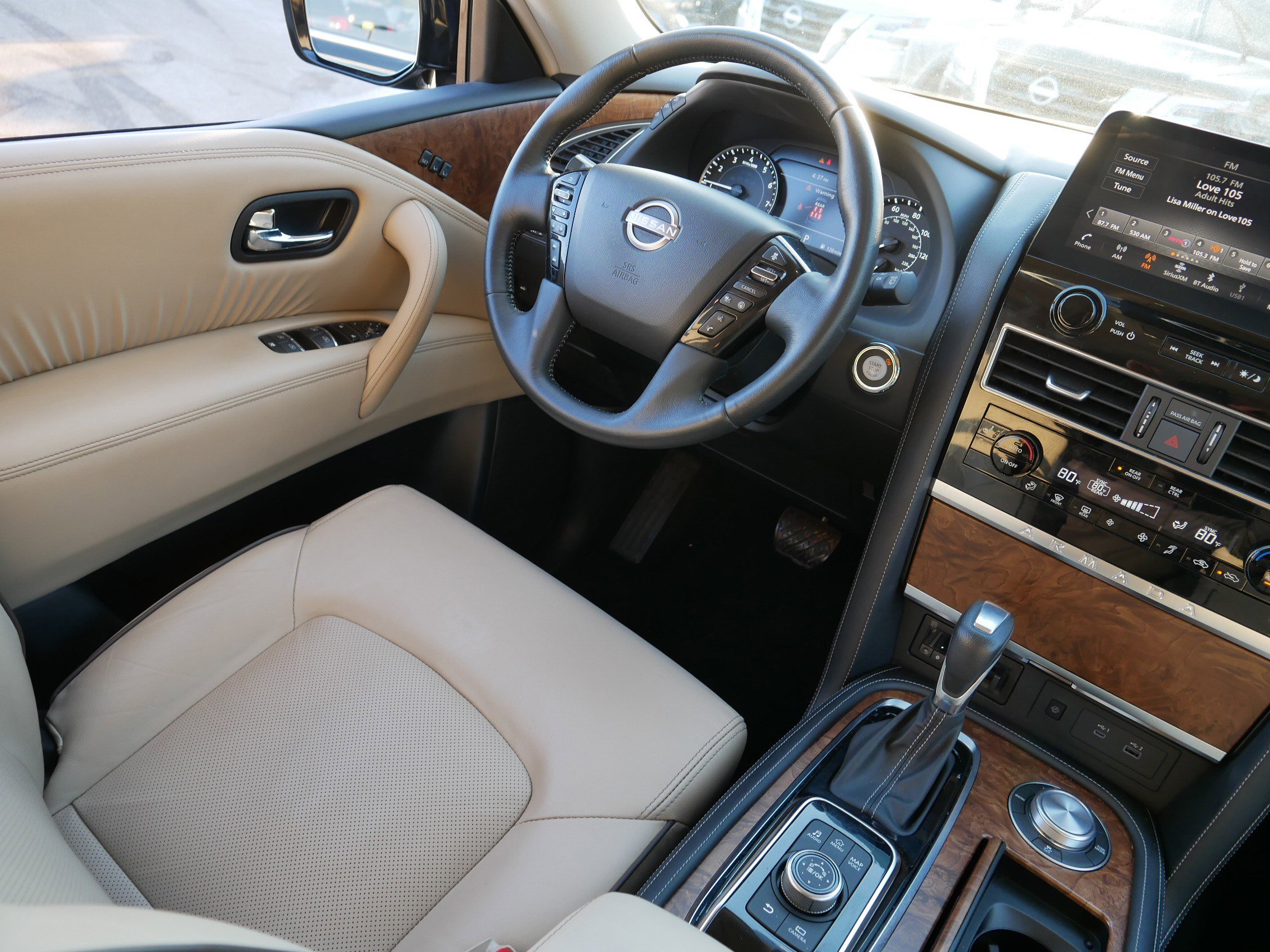 Certified 2023 Nissan Armada SL w/ Captain's Chairs Package image 9