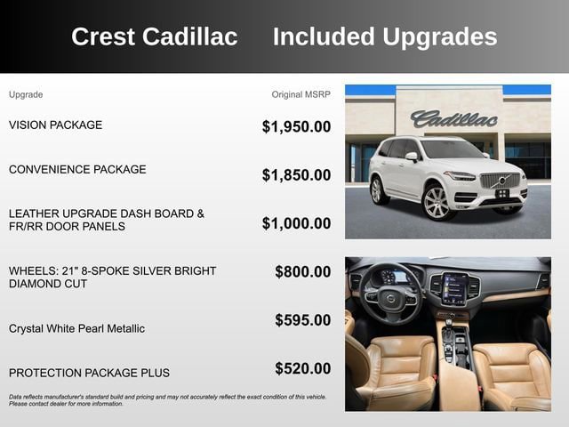 Used 2017 Volvo XC90 T6 Inscription w/ Vision Package AWD/4WD image 5