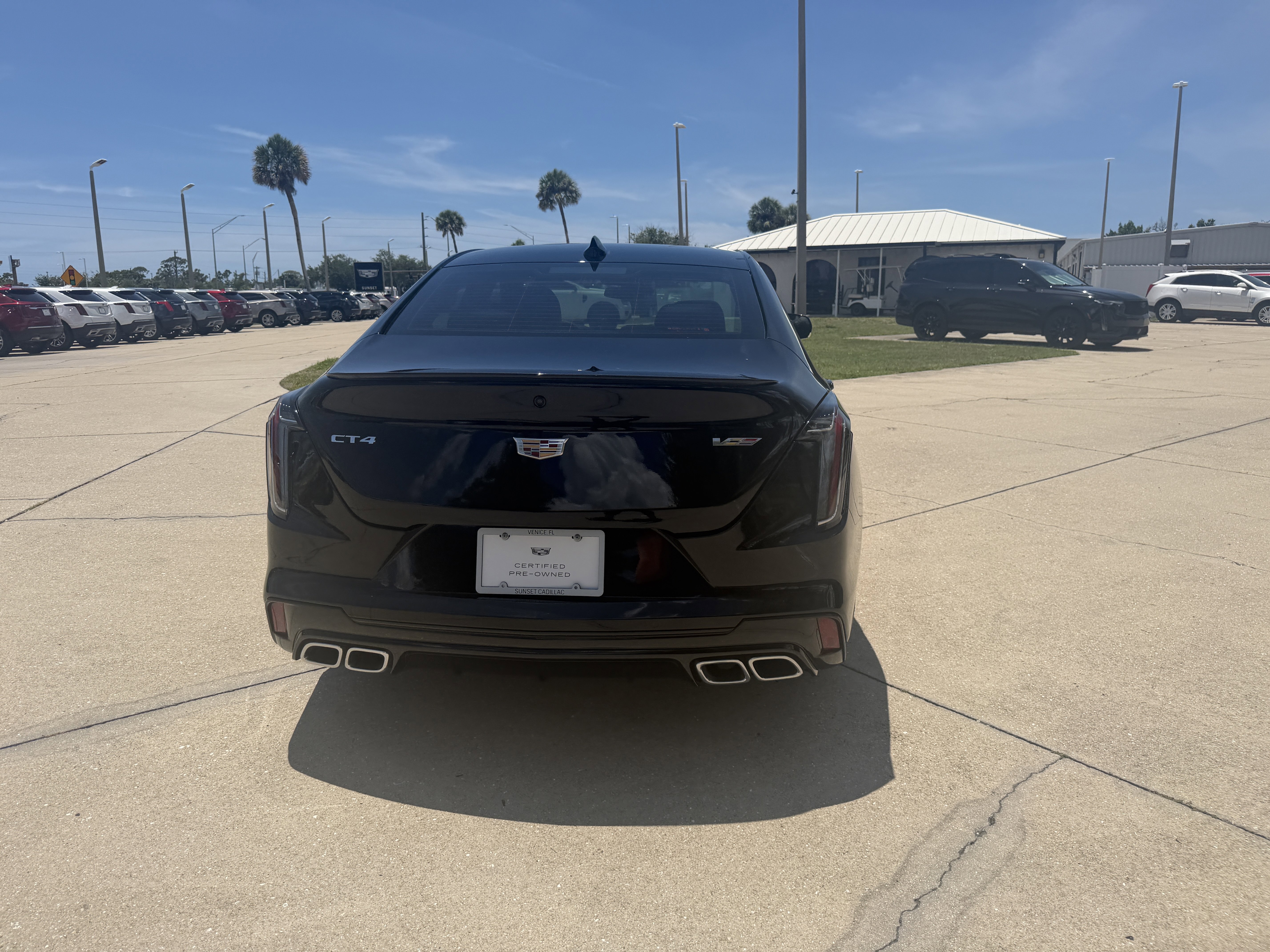 Certified 2025 Cadillac CT4 V RWD image 4