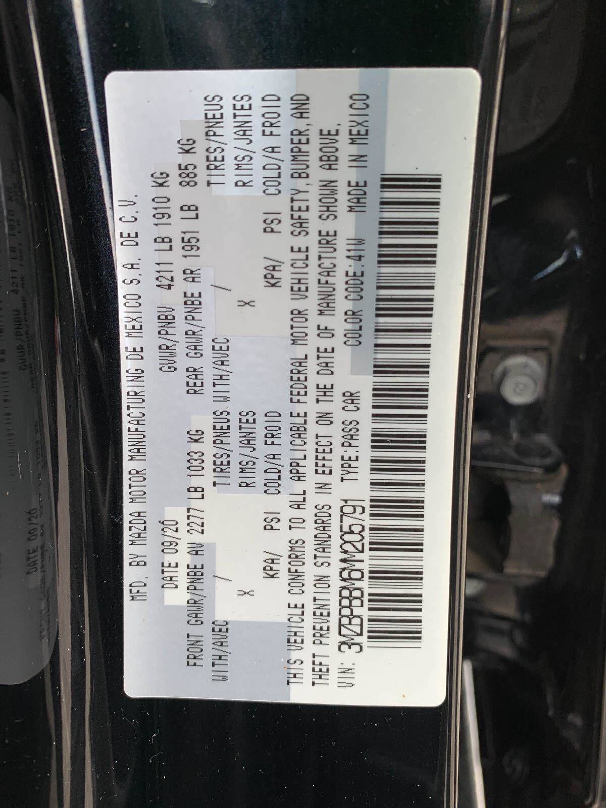 Used 2021 MAZDA MAZDA3 s AWD/4WD image 36