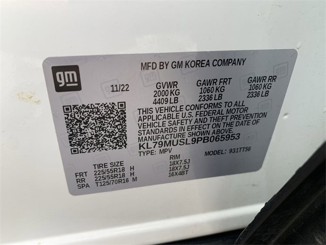 Certified 2023 Chevrolet TrailBlazer RS image 32