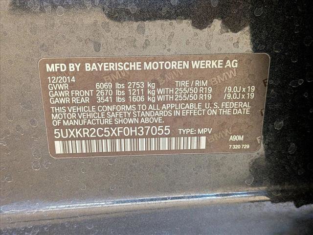 Used 2015 BMW X5 sDrive35i RWD image 16