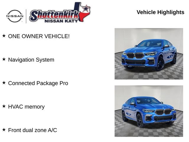 Used 2020 BMW X6 M50i AWD/4WD image 6