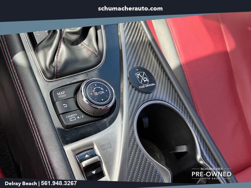 Used 2021 INFINITI Q60 Red Sport 400 w/ Carbon Fiber Package RWD image 26