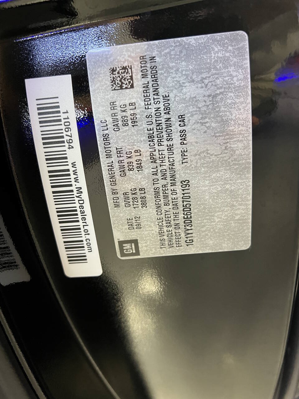 Used 2013 Chevrolet Corvette 427 w/ 1SB Preferred Equipment Group RWD image 20